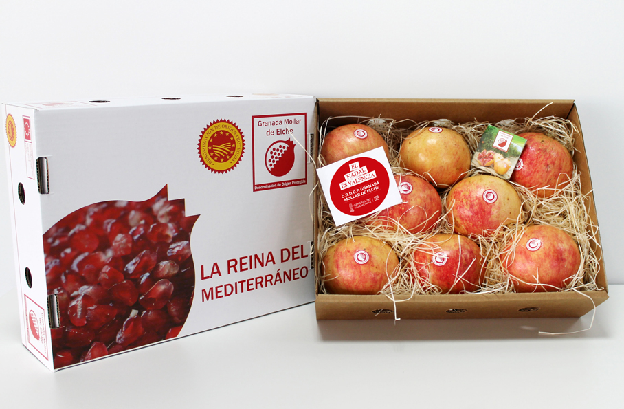 Granada mollar de elche. Reina de las granadas