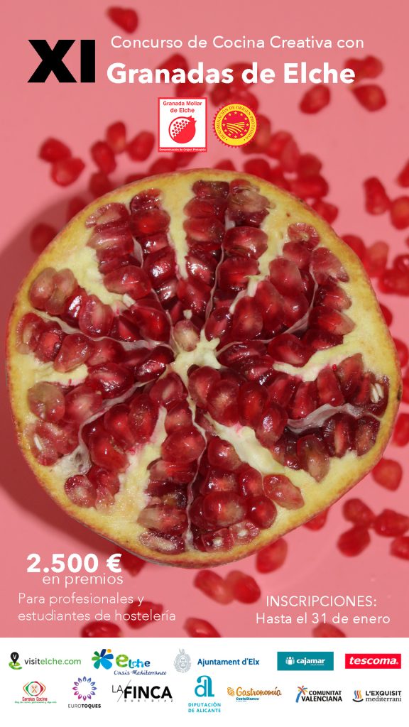 Granada mollar de elche. Reina de las granadas